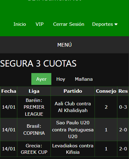 boleto de apuesta vip ganada